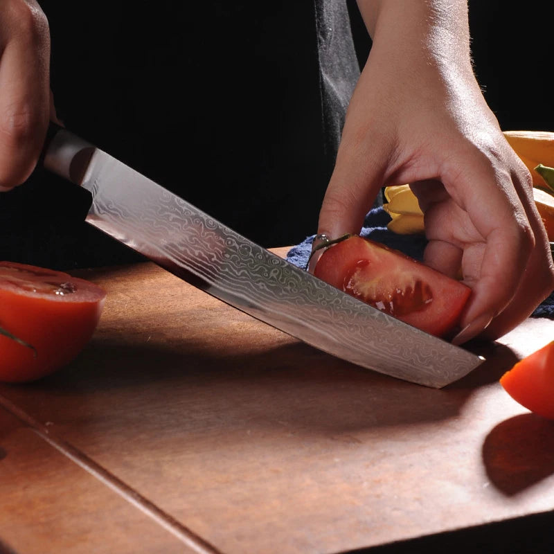 67 Layer Damascus Steel Japanese Chef Knife Meat Cleaver Kitchen Knife Fish Sushi Slicing Filleting Knife Cooking Cutting Tools